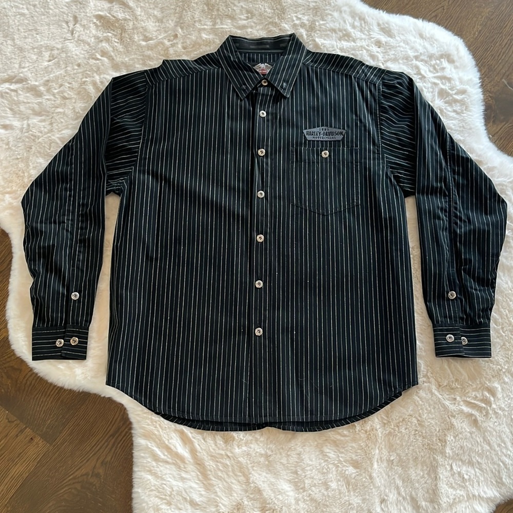 Harley-Davidson Men’s Long Sleeve Dress Shirt